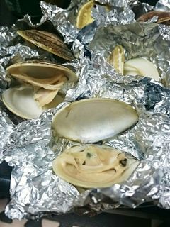 大アサリ、ハマグリのホイル焼き-レシピのメイン写真
