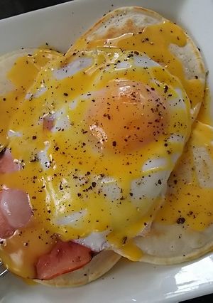 おかず系に合う！もちもちパンケーキ★-レシピのメイン写真