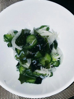 きゅうりとワカメの酢の物-レシピのメイン写真