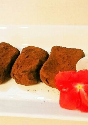 簡単に☆豆腐でとろける生チョコ☆-レシピのメイン写真