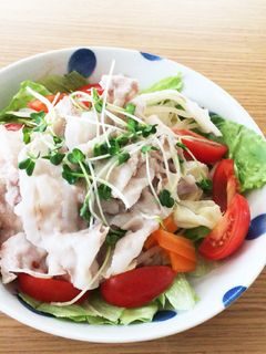 豚肉の冷しゃぶサラダ-レシピのメイン写真