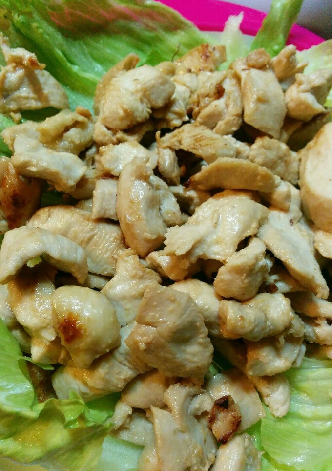 簡単　鶏むね肉のマヨポン炒め-レシピのメイン写真
