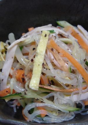 野菜と春雨のサッパリ　サラダ♪-レシピのメイン写真