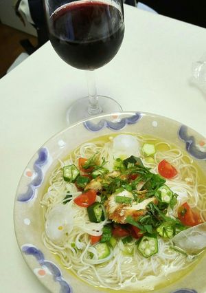 ♪そうめんde和風カッペリーニ♪-レシピのメイン写真