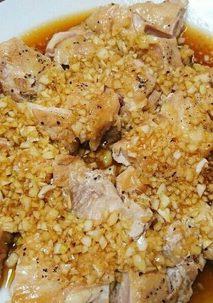新玉ドレッシングで食べるチキンソテー♪-レシピのメイン写真