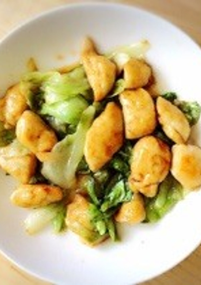 柔らかささみのポン酢炒め☆-レシピのメイン写真