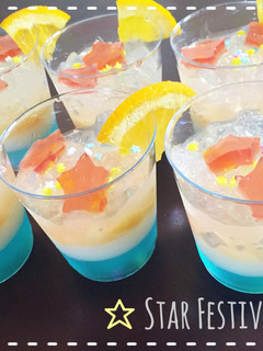 シュワシュワ七夕ゼリー☆彡-レシピのメイン写真