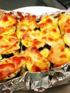 ナスとベーコンの簡単チーズ焼き-レシピのメイン写真