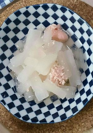大根のたらこ煮-レシピのメイン写真