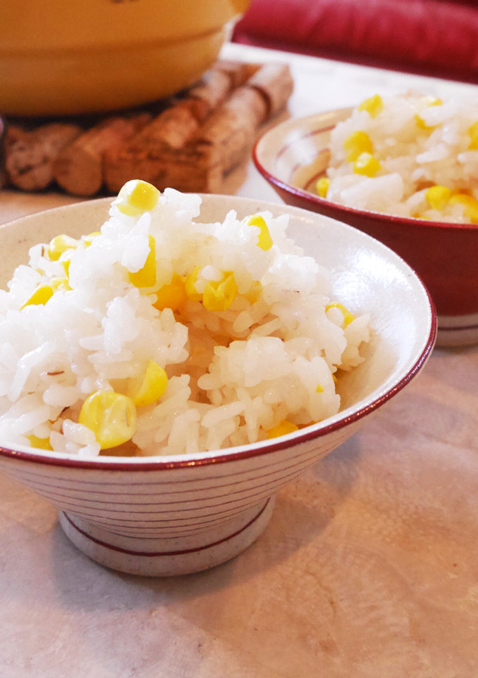 炊飯器de簡単とうもろこしご飯-レシピのメイン写真