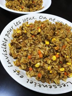 カレーピラフ-レシピのメイン写真