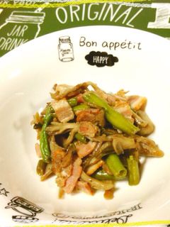 舞茸とベーコンのガリバタ炒め-レシピのメイン写真