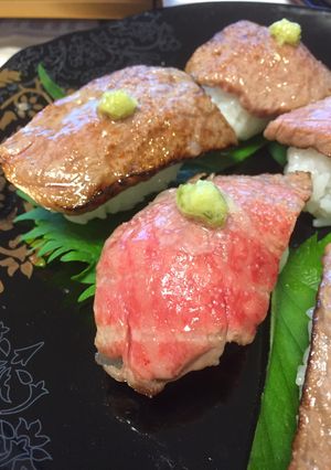 めちゃうま!贅沢和牛のお寿司♡-レシピのメイン写真