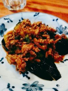 簡単★焼きナスドライカレー乗せ!-レシピのメイン写真
