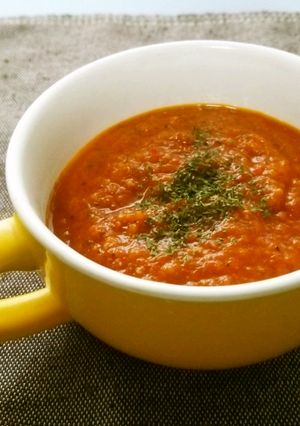 【簡単】お手軽冷製スープ ガスパチョ-レシピのメイン写真