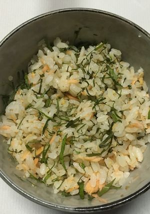 大人の鮭・生姜 ご飯-レシピのメイン写真