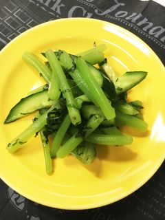 ミズ(うわばみそう)の浅漬け-レシピのメイン写真