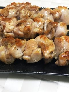 お家で簡単!ももの塩焼き鳥♪-レシピのメイン写真