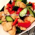 簡単♪きゅうりと胸肉(ササミ)のサラダ☆