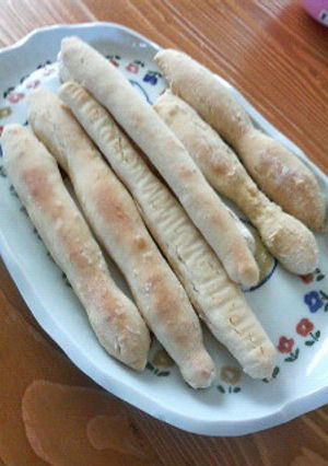 ★発酵なし★カリカリぼうパン-レシピのメイン写真
