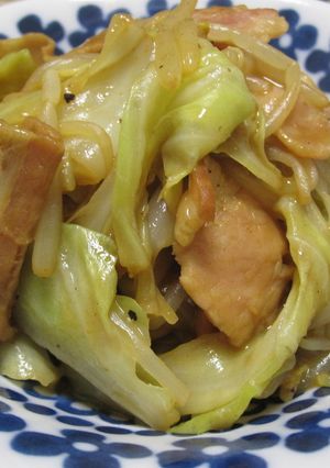 キャベもやベーコンのカレー炒め-レシピのメイン写真