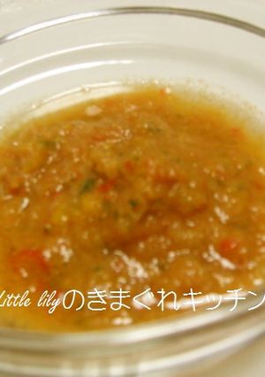 ガスパチョソース-レシピのメイン写真