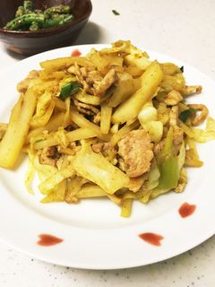 きゃべつとジャガイモのカレー炒め-レシピのメイン写真