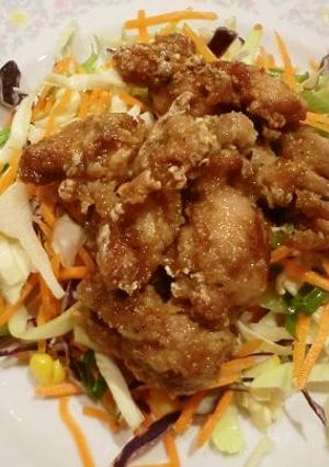 すりおろし玉ねぎと酢かけザンギ-レシピのメイン写真