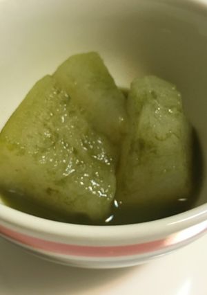 冬瓜のお抹茶炊き-レシピのメイン写真