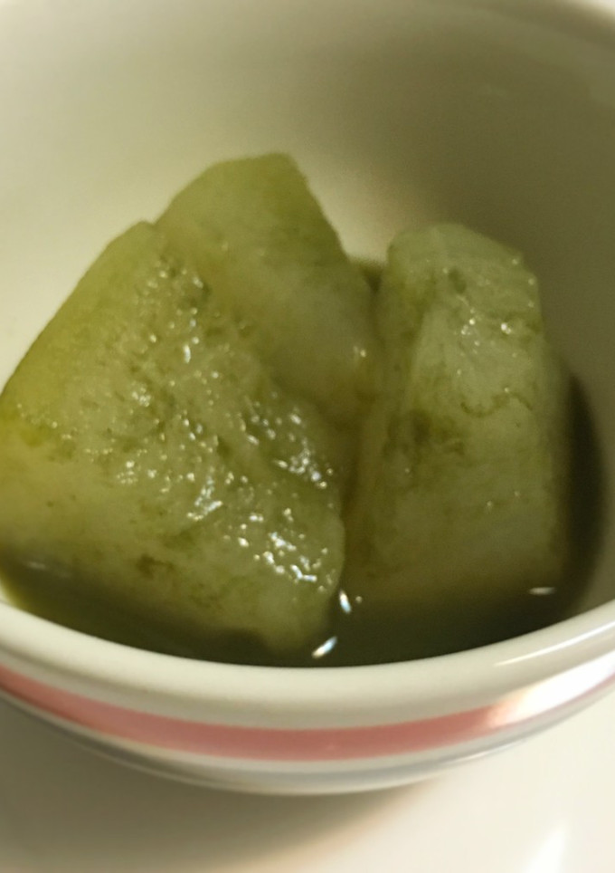 冬瓜のお抹茶炊き-レシピのメイン写真