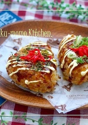 簡単♪たこ焼きを楽しむためのおにぎり-レシピのメイン写真