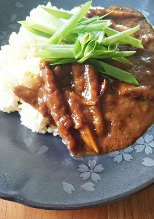 スジごぼうカレー-レシピのメイン写真