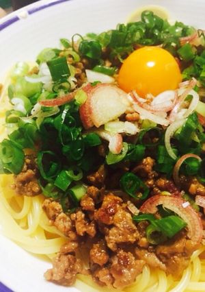 簡単!和風そぼろパスタ-レシピのメイン写真