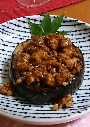 賀茂なすの肉味噌田楽-レシピのメイン写真