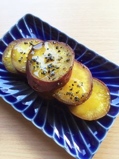 おやつに。さつま芋の甘煮-レシピのメイン写真