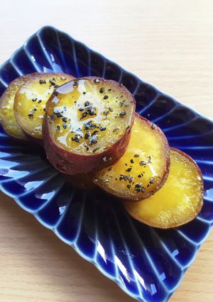 おやつに。さつま芋の甘煮-レシピのメイン写真