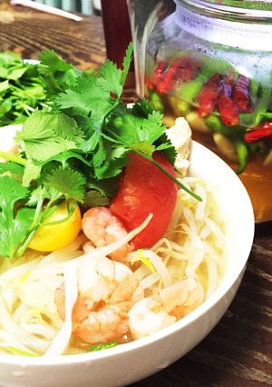 簡単♪海老と鶏肉のフォー-レシピのメイン写真