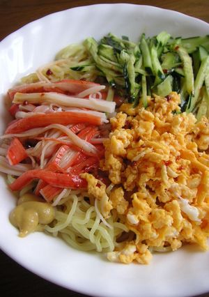 ★　簡単一人ご飯　ピリ辛冷やし中華　★　-レシピのメイン写真