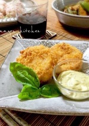 トマトのフライ＊生ハムとバジルを挟んで-レシピのメイン写真