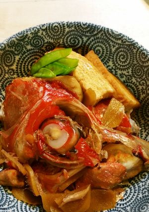 金目鯛の兜煮♦-レシピのメイン写真