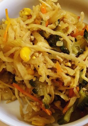 野菜もたっぷり★　切干チャンプルー-レシピのメイン写真