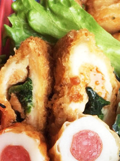 チーズほうれん草 チキンカツ-レシピのメイン写真