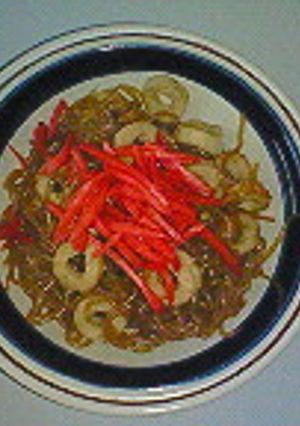 簡単!ヘルシー!のこんにゃく煮?-レシピのメイン写真