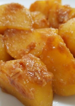 レンジ&タッパーdeにんにく味噌じゃが-レシピのメイン写真