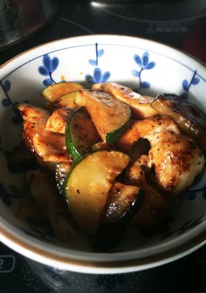 ズッキーニと胸肉のサッパリ炒め-レシピのメイン写真