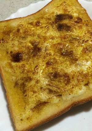 カレーマヨチートースト♬*.+゜-レシピのメイン写真