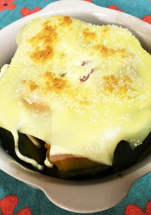 カボチャの煮物♡簡単グラタン♡-レシピのメイン写真