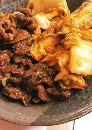 超簡単☆コストコプルコギでキムチビビンバ-レシピのメイン写真