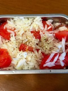 簡単!トマトのさっぱりサラダ -レシピのメイン写真