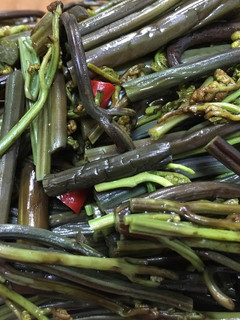 山菜食べよう!簡単ワラビ漬け-レシピのメイン写真